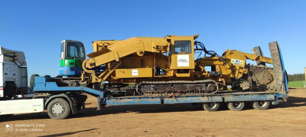 Logistique de pièces lourdes pour maintenance